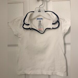 Jacadi baby collared short sleeve shirt 36M